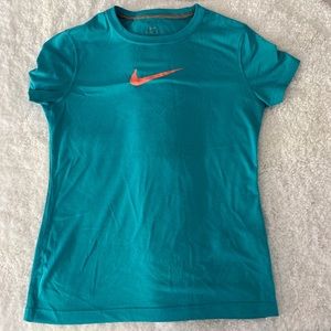 Nike blue running shirt